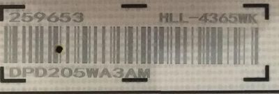 KIT DE TARJETAS PARA TV HISENSE / MAIN 265026 / RSAG7.820.8840/R0H / 265025 / HU65A6109FUWR / FUENTE 259653 / RSAG7.820.8718/R0H / HLL-4365WK / T-CON 342911008R0511H / ST6451D02-A-C-2 / 34.29110.08R / HD650X1U81-L1 / ST6451D02-F / MODELOS 65R6E3 / 65R6E4 - Imagen 5